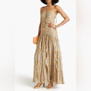 Veronica Beard Lucine paisley-print silk dress